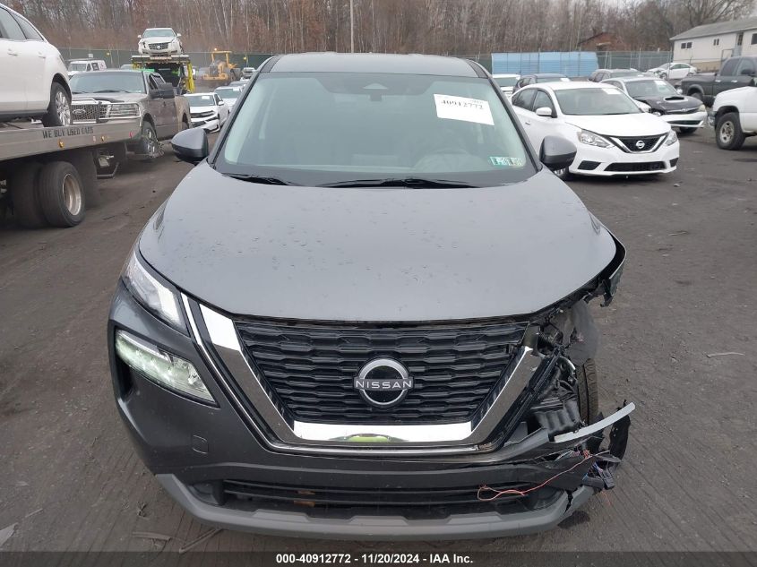 2022 Nissan Rogue Sv Intelligent Awd VIN: 5N1BT3BB0NC675414 Lot: 40912772