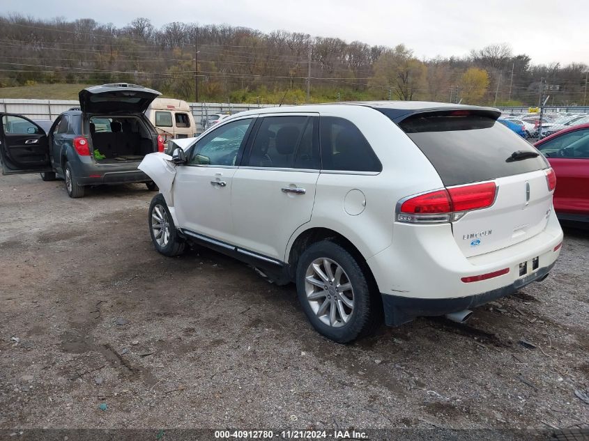 2013 Lincoln Mkx VIN: 2LMDJ8JK1DBL44972 Lot: 40912780