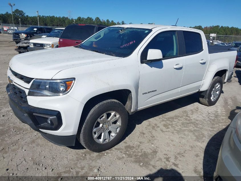 2022 Chevrolet Colorado 2Wd Short Box Lt VIN: 1GCGSCEN1N1324946 Lot: 40912787