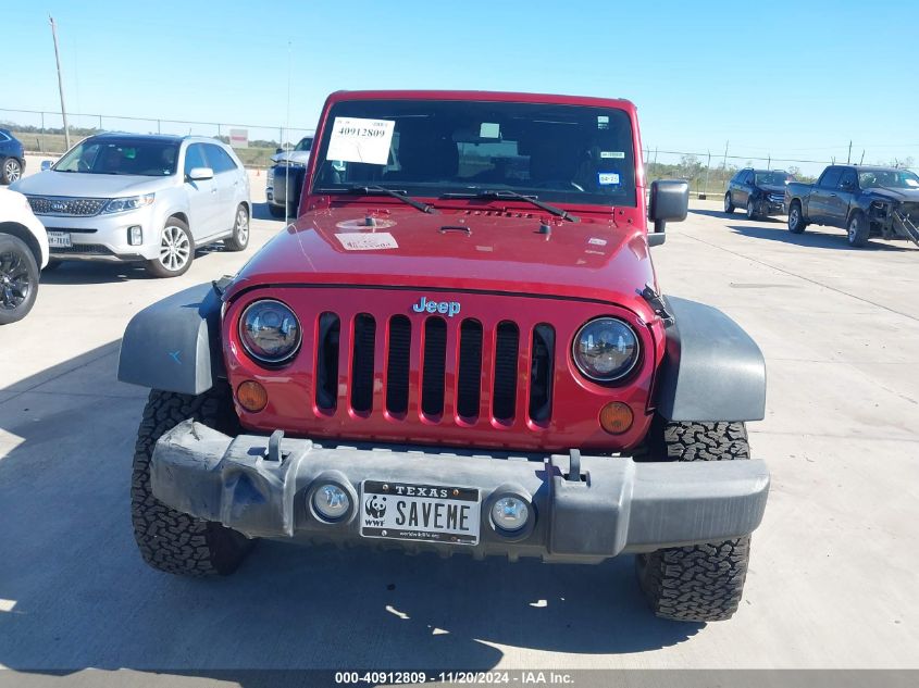 2012 Jeep Wrangler Unlimited Sport VIN: 1C4BJWDG1CL203448 Lot: 40912809