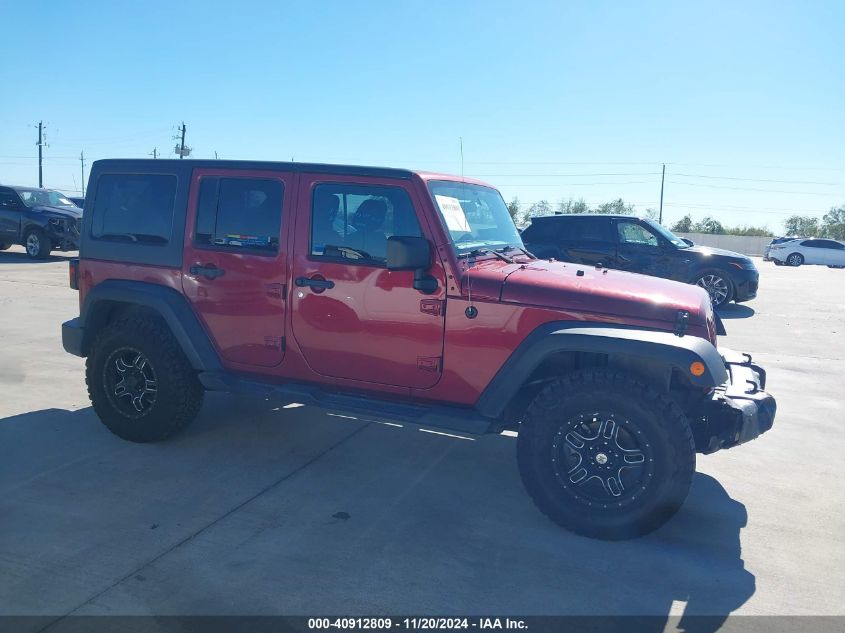 2012 Jeep Wrangler Unlimited Sport VIN: 1C4BJWDG1CL203448 Lot: 40912809