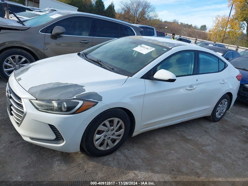 2017 HYUNDAI ELANTRA SE - 5NPD74LF2HH180861