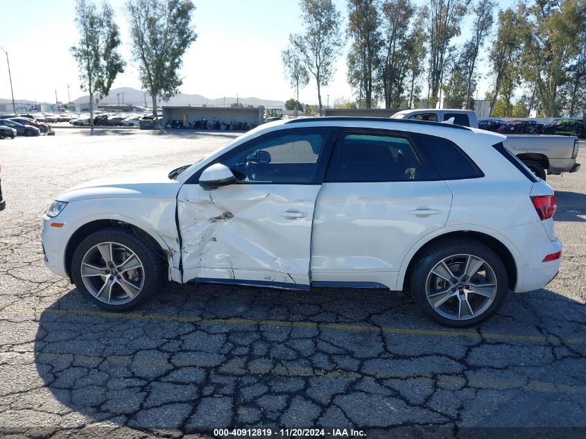 2019 Audi Q5 45 Premium VIN: WA1CNAFY8K2125542 Lot: 40912819