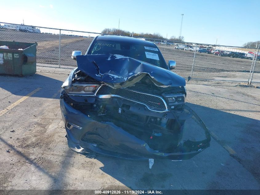 2021 Dodge Durango Citadel Awd VIN: 1C4RDJEG3MC598886 Lot: 40912826