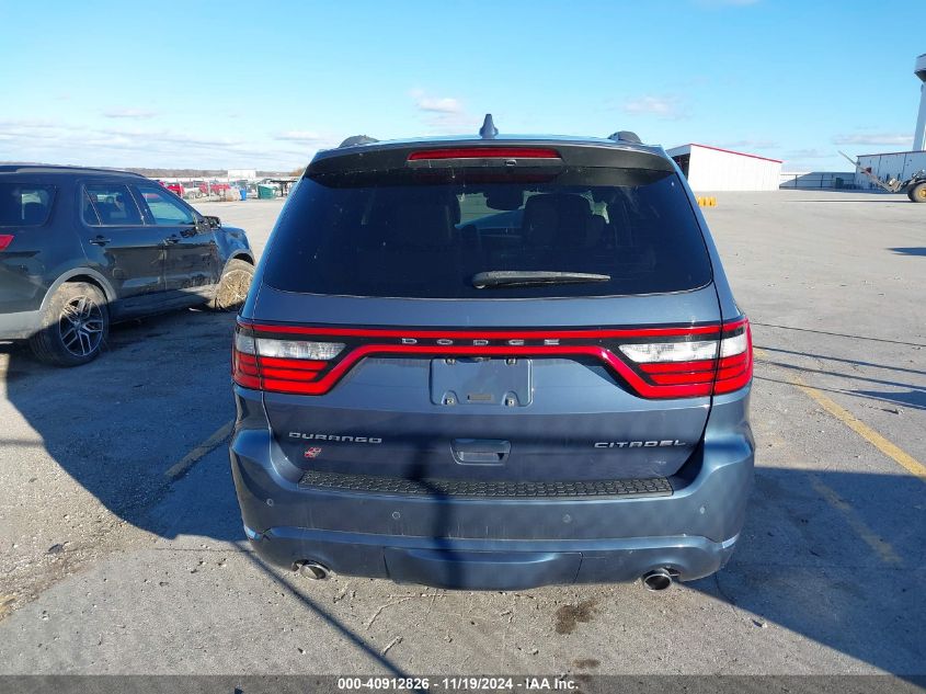 2021 Dodge Durango Citadel Awd VIN: 1C4RDJEG3MC598886 Lot: 40912826