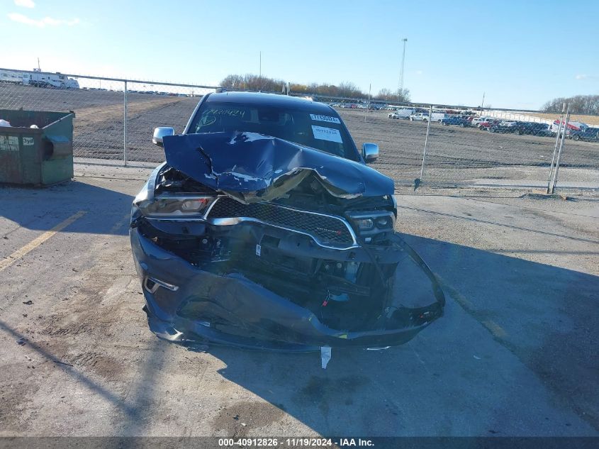 2021 Dodge Durango Citadel Awd VIN: 1C4RDJEG3MC598886 Lot: 40912826