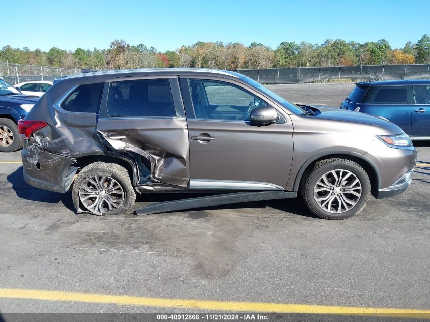 2017 Mitsubishi Outlander Sel VIN: JA4AZ3A38HZ037822 Lot: 40912868