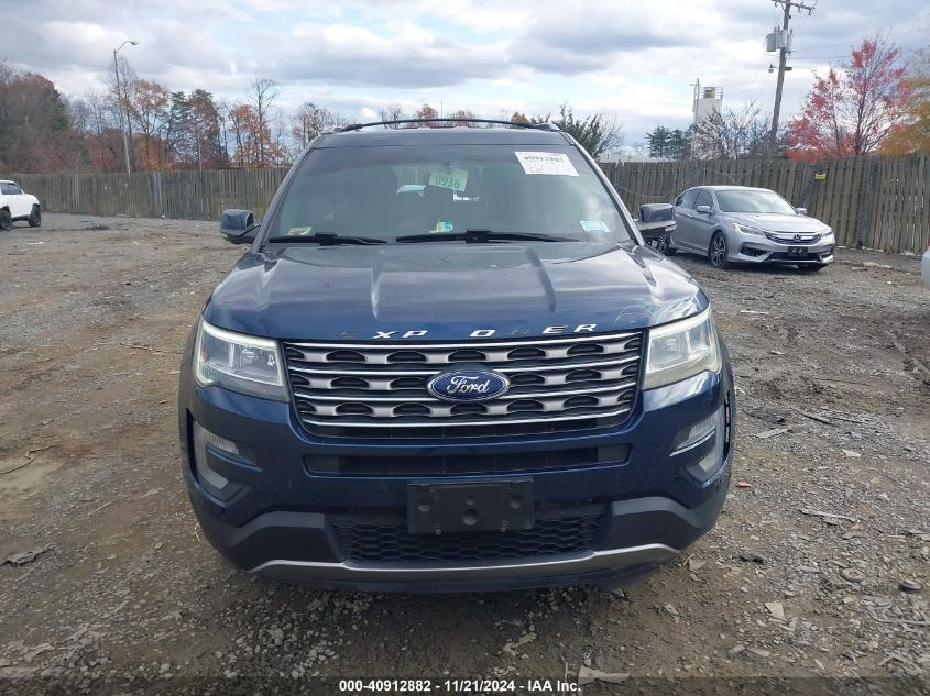 2016 Ford Explorer Xlt VIN: 1FM5K8D83GGB15980 Lot: 40912882