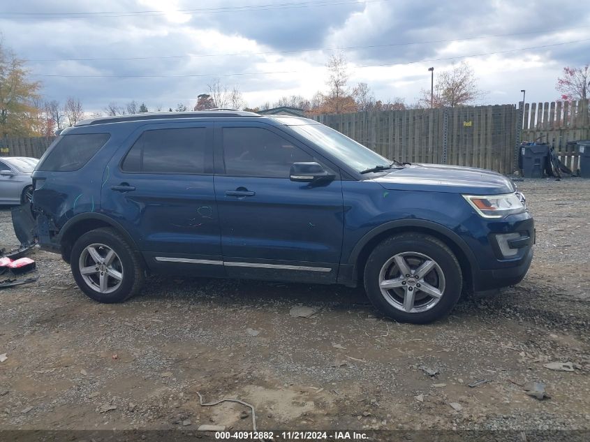 2016 Ford Explorer Xlt VIN: 1FM5K8D83GGB15980 Lot: 40912882