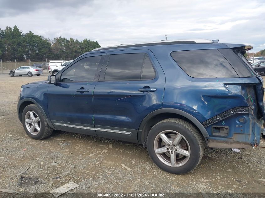 2016 Ford Explorer Xlt VIN: 1FM5K8D83GGB15980 Lot: 40912882