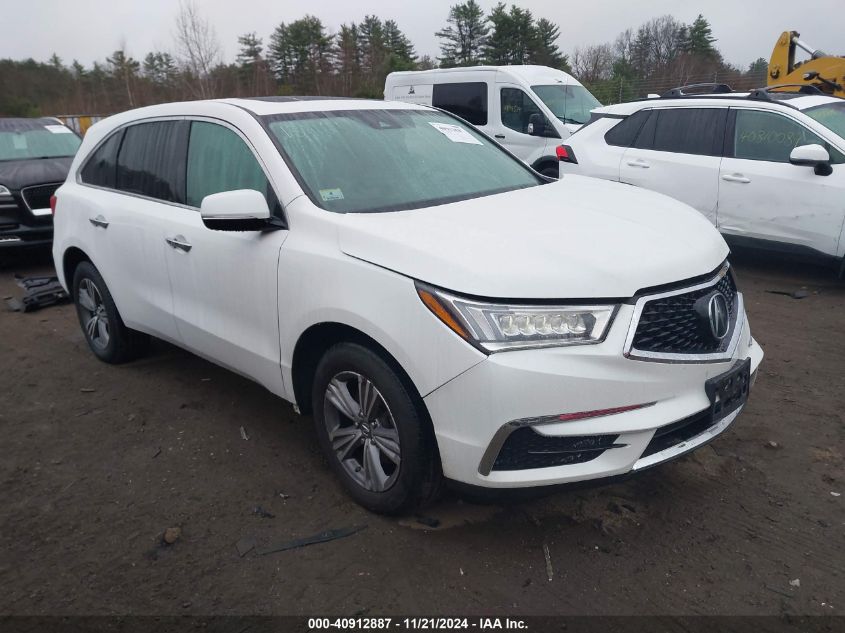 2020 Acura Mdx Standard VIN: 5J8YD4H34LL008474 Lot: 40912887