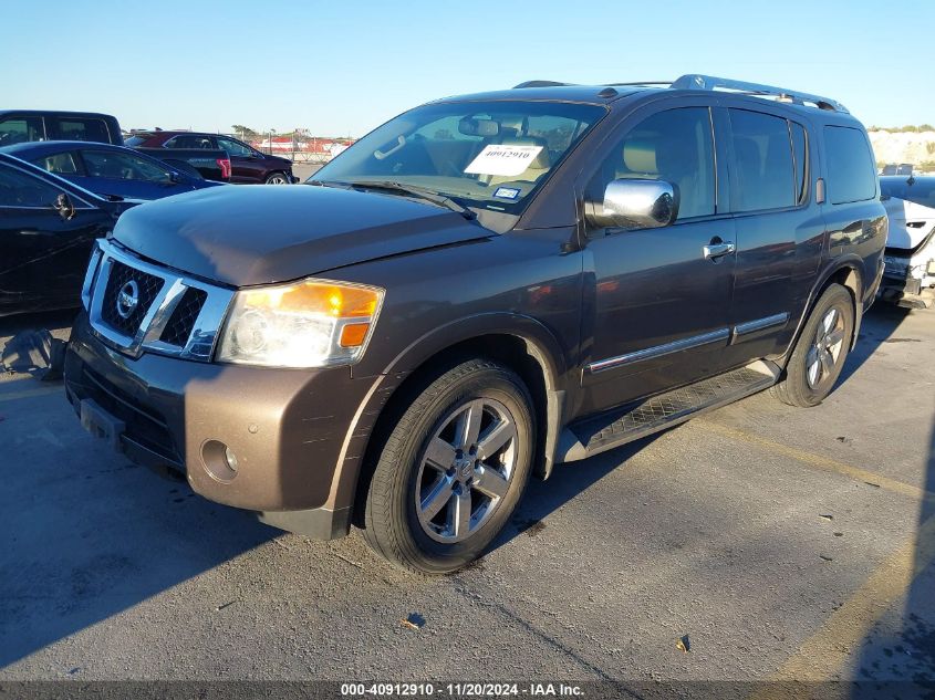 VIN 5N1BA0NF4DN605842 2013 Nissan Armada, Platinum no.2