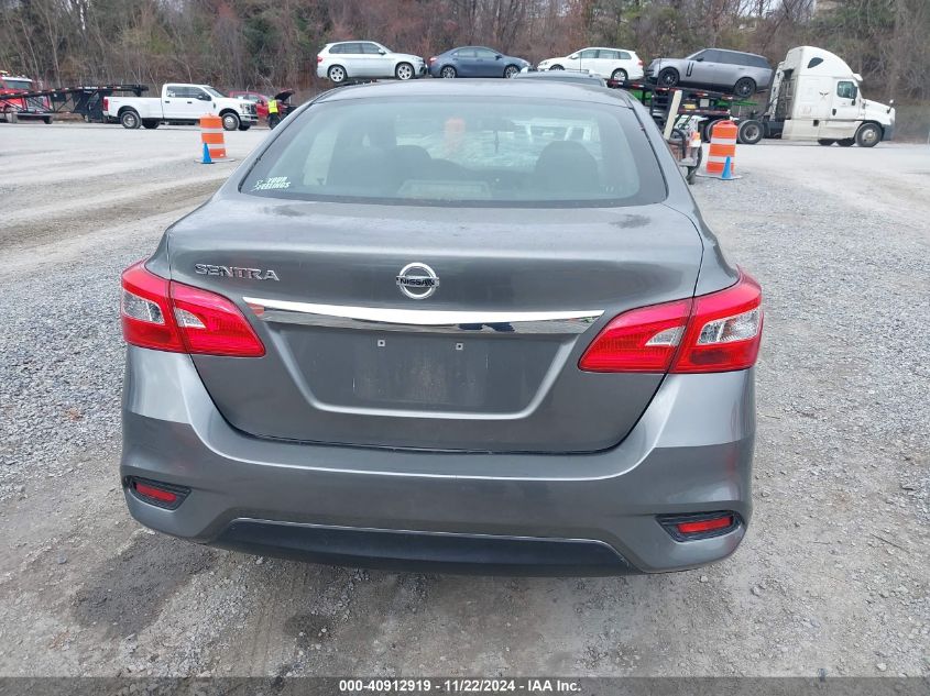 2017 Nissan Sentra S VIN: 3N1AB7AP8HY402825 Lot: 40912919