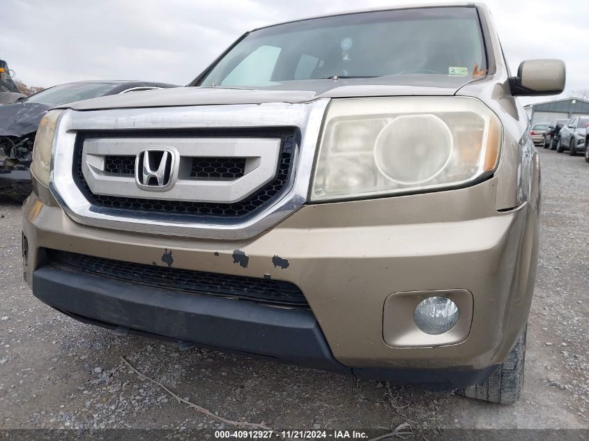 2009 Honda Pilot Ex-L VIN: 5FNYF48509B040182 Lot: 40912927