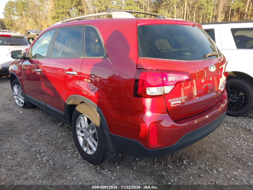 2014 KIA SORENTO LX V6 - 5XYKT4A76EG445427