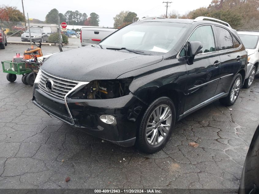 VIN 2T2BK1BA2EC241565 2014 Lexus RX, 350 no.2