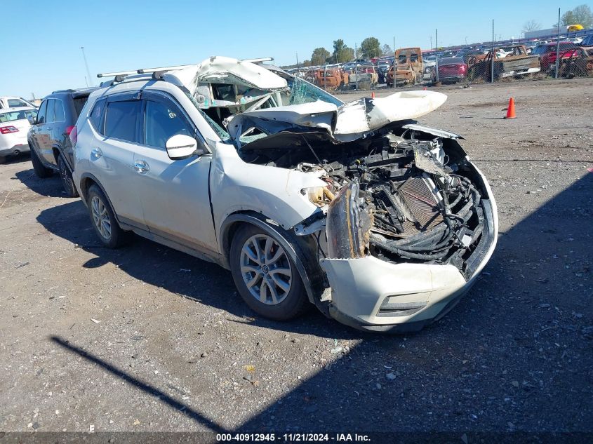 2017 Nissan Rogue Sv VIN: KNMAT2MVXHP615851 Lot: 40912945