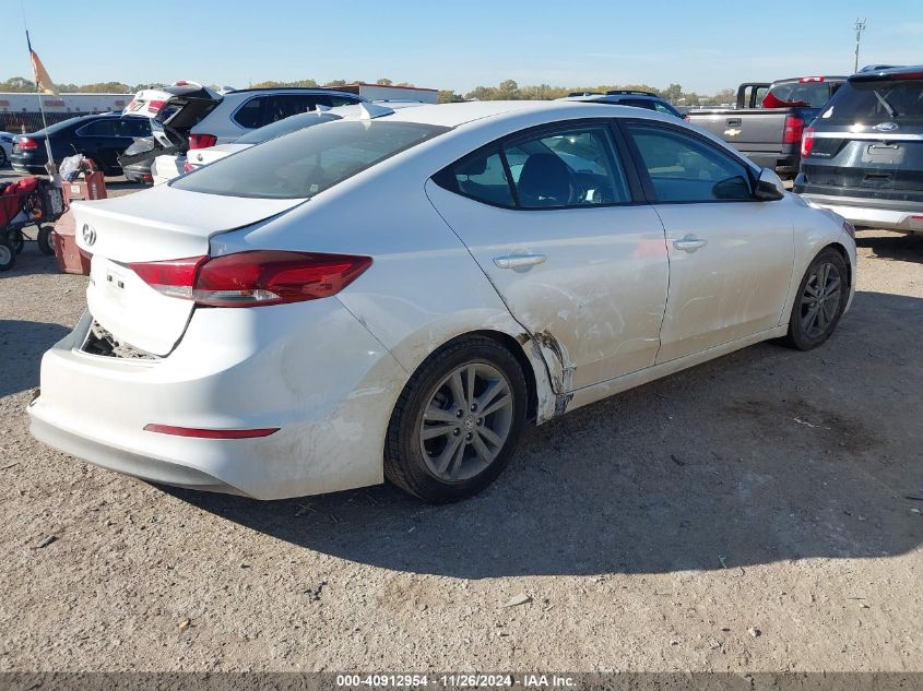 VIN 5NPD84LF9JH310699 2018 Hyundai Elantra, Sel no.4