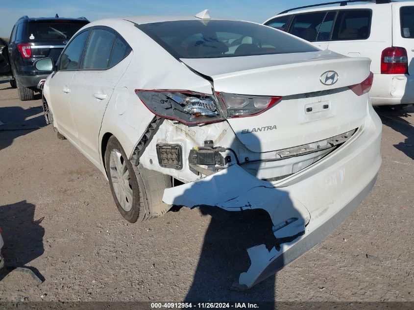 VIN 5NPD84LF9JH310699 2018 Hyundai Elantra, Sel no.6