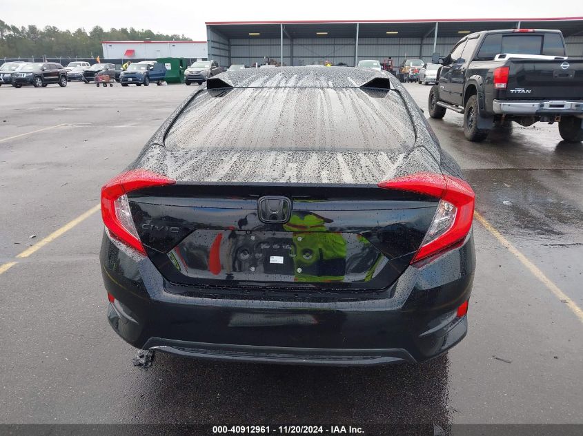 2019 Honda Civic Lx VIN: 19XFC2F63KE047297 Lot: 40912961