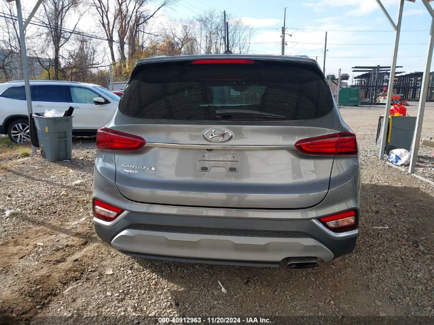 2019 Hyundai Santa Fe Se VIN: 5NMS2CAD6KH047980 Lot: 40912963