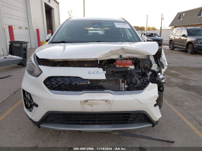 2022 Kia Niro Lxs VIN: KNDCB3LC8N5510153 Lot: 40912966