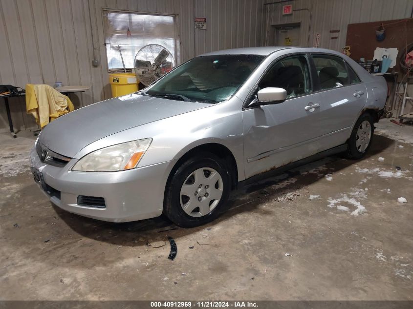 2007 Honda Accord 2.4 Lx VIN: JHMCM56477C019385 Lot: 40912969