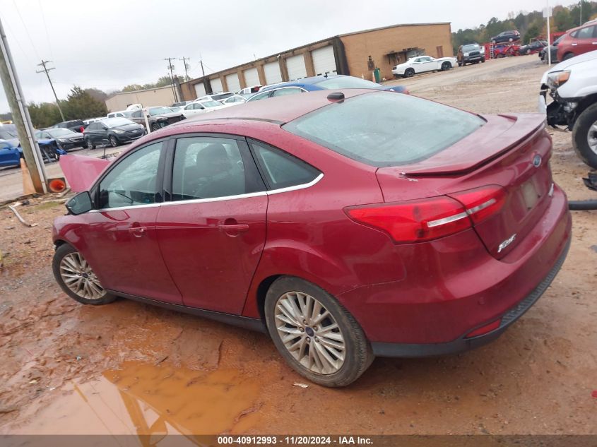 2016 Ford Focus Titanium VIN: 1FADP3J26GL224886 Lot: 40912993