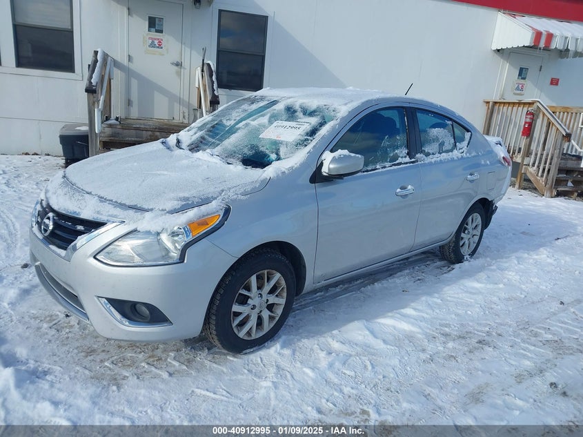 Vin: 3n1cn7ap8jl839565, lot: 41402701, nissan versa 1.6 sv 20182