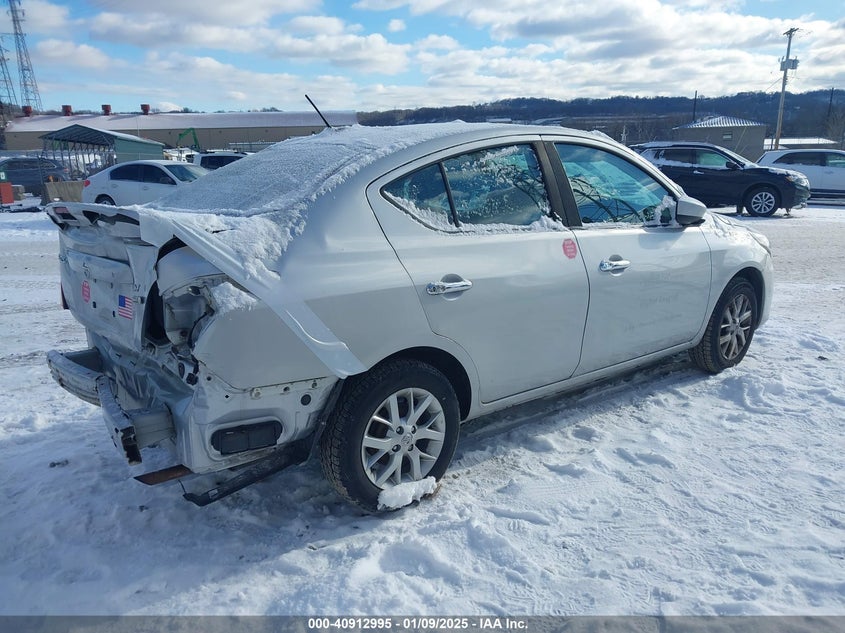 Vin: 3n1cn7ap8jl839565, lot: 41402701, nissan versa 1.6 sv 20184