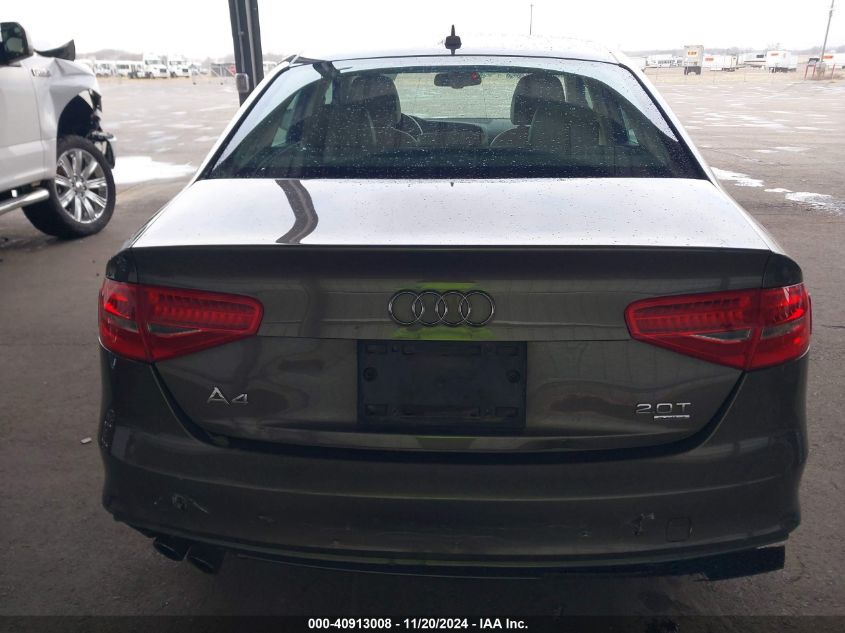 2014 AUDI A4 2.0T PREMIUM - WAUFFAFL0EA056468