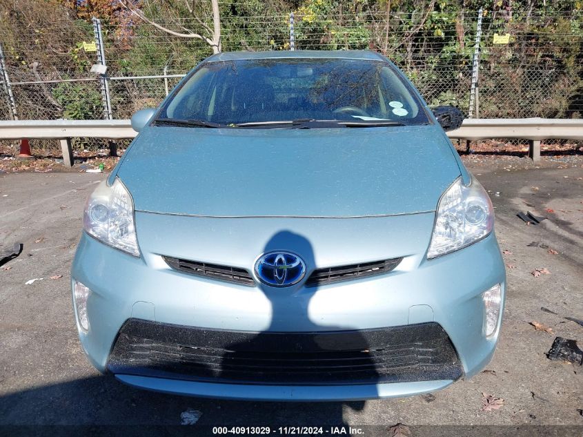 2013 Toyota Prius Three VIN: JTDKN3DU7D1633118 Lot: 40913029