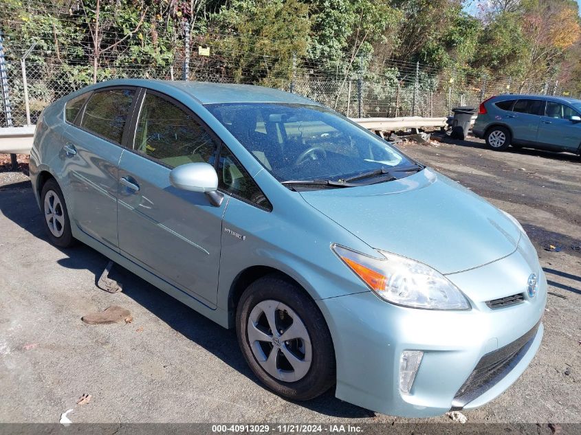 2013 Toyota Prius Three VIN: JTDKN3DU7D1633118 Lot: 40913029