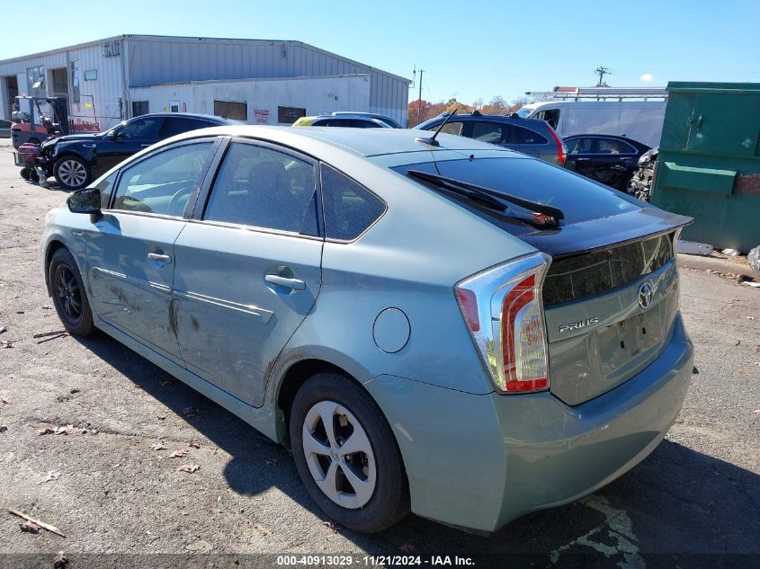 2013 Toyota Prius Three VIN: JTDKN3DU7D1633118 Lot: 40913029