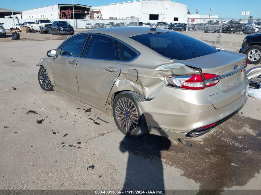 VIN 3FA6P0H98HR366864 2017 Ford Fusion, SE no.3