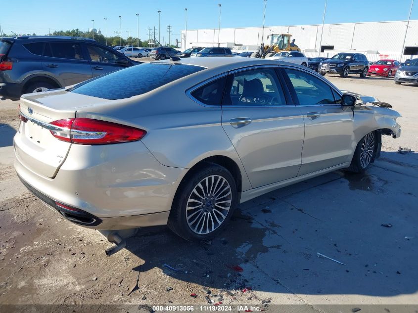 VIN 3FA6P0H98HR366864 2017 Ford Fusion, SE no.4