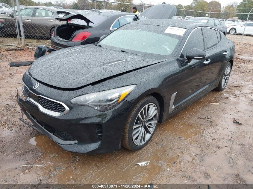 2019 Kia Stinger Premium VIN: KNAE25LAXK6059586 Lot: 40913071