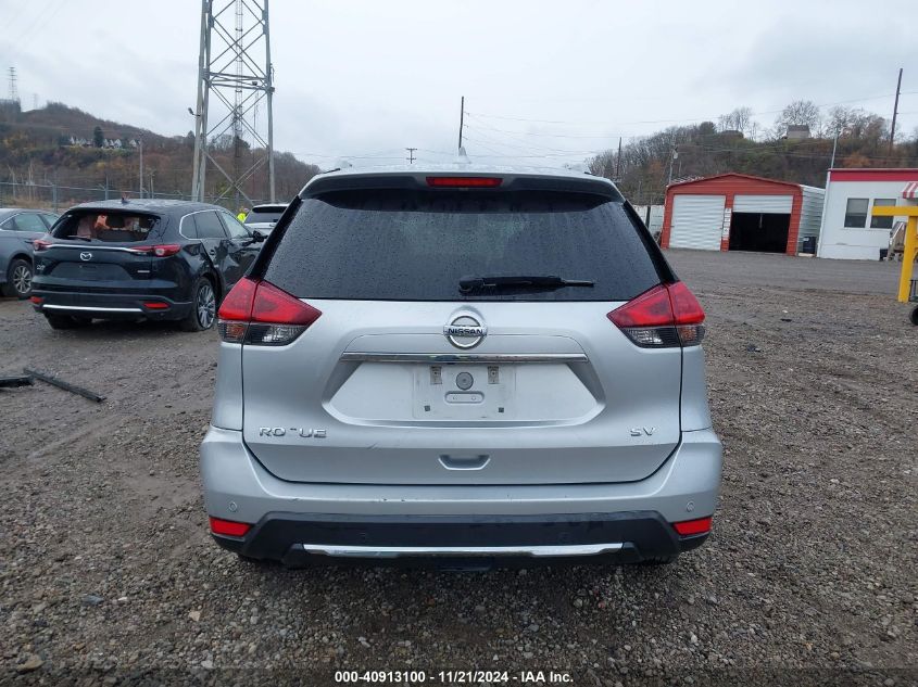 2019 Nissan Rogue Sv VIN: 5N1AT2MT8KC704598 Lot: 40913100