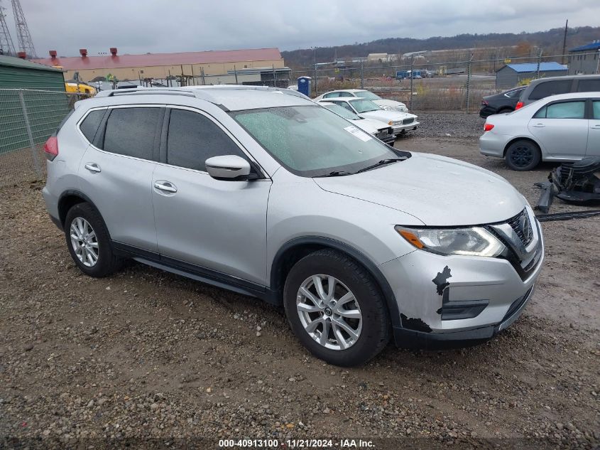 VIN 5N1AT2MT8KC704598 2019 Nissan Rogue, SV no.1