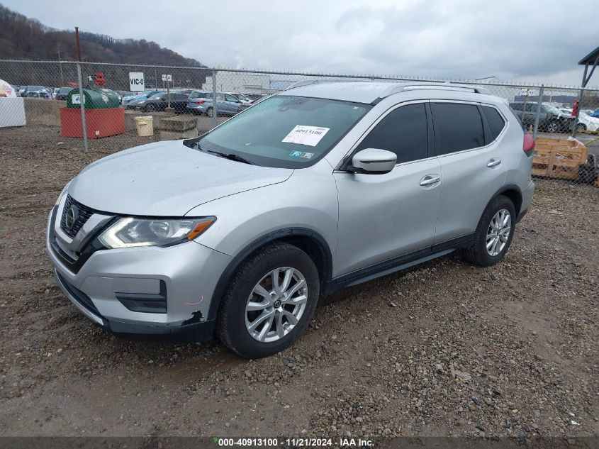 VIN 5N1AT2MT8KC704598 2019 Nissan Rogue, SV no.2