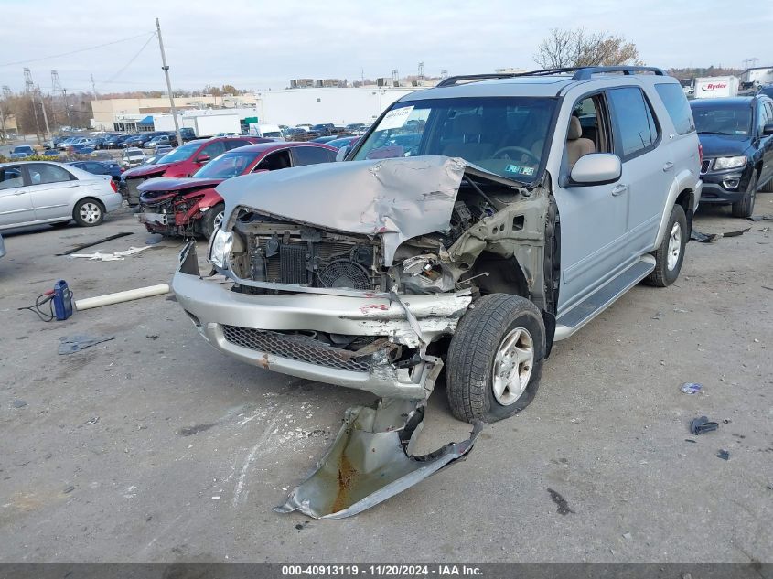 2001 Toyota Sequoia Sr5 V8 VIN: 5TDBT44A61S028572 Lot: 40913119