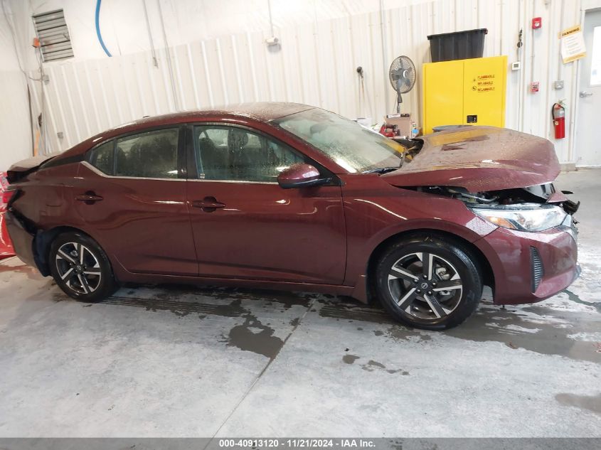 2024 Nissan Sentra Sv Xtronic Cvt VIN: 3N1AB8CV0RY383450 Lot: 40913120