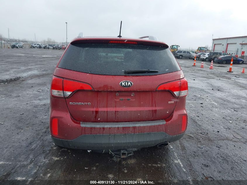 2014 Kia Sorento Lx VIN: 5XYKT4A62EG492994 Lot: 40913130