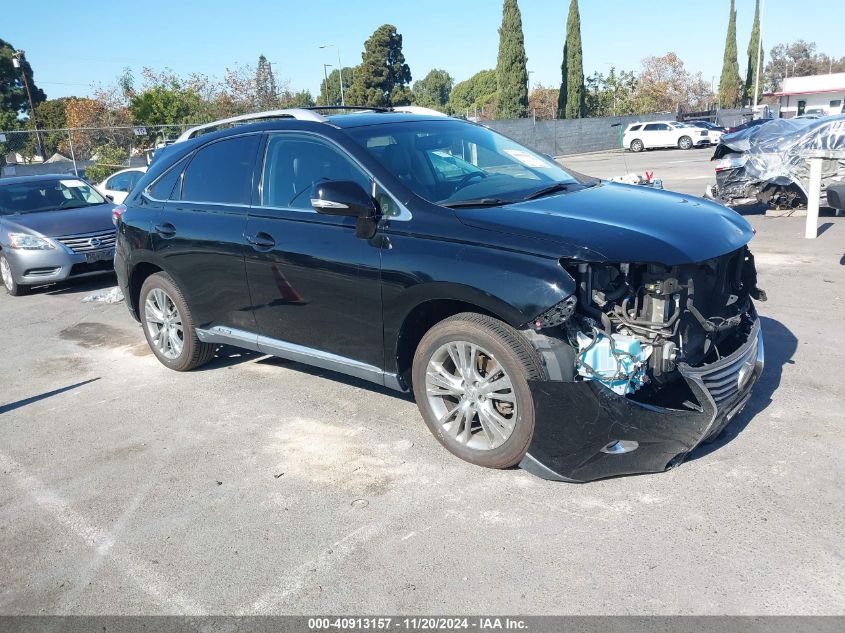 VIN JTJBC1BA0D2442280 2013 Lexus RX, 450H no.1