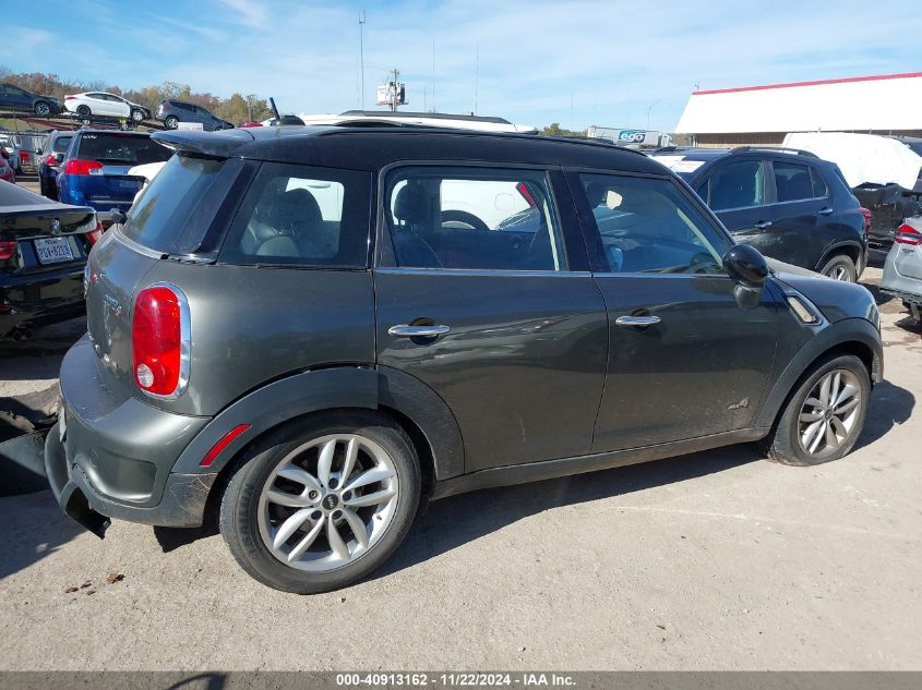 2013 Mini Countryman Cooper S VIN: WMWZC5C54DWP34661 Lot: 40913162