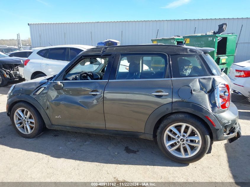 2013 Mini Countryman Cooper S VIN: WMWZC5C54DWP34661 Lot: 40913162