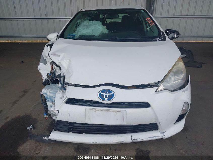 2013 Toyota Prius C Two VIN: JTDKDTB37D1532934 Lot: 40913186