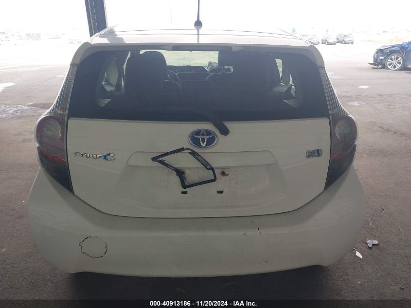 2013 Toyota Prius C Two VIN: JTDKDTB37D1532934 Lot: 40913186