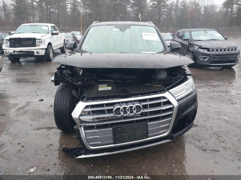 2020 Audi Q5 Premium 45 Tfsi Quattro S Tronic VIN: WA1ANAFY8L2106708 Lot: 40913190