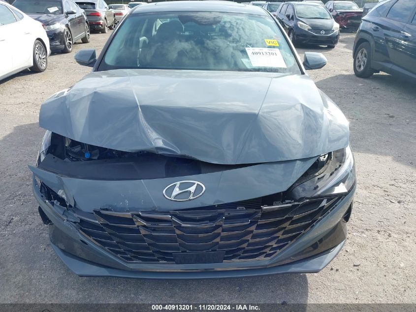 2022 Hyundai Elantra Limited VIN: KMHLP4AG1NU366993 Lot: 40913201